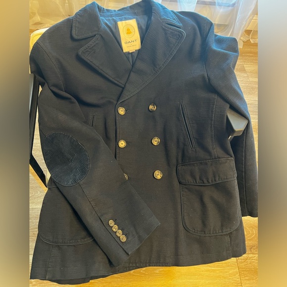 Michael Bastian Men's Double Breasted Blazer,Large,Color:Blue,Made in Portugal. - Picture 2 of 7